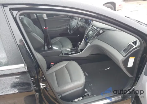 2015 Hyundai Sonata Hybrid Limited z USA, uszkodzony, nr VIN KMHEC4A4XFA125060